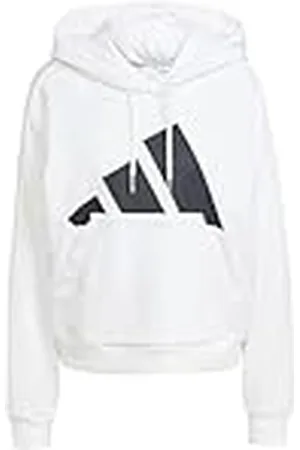adidas Mujer Essentials Big Logo French Terry Loose Hoodie, , S