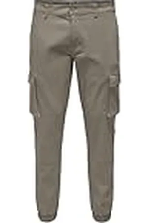 Only & Sons Onscam Stage Cargo Cuff Life 6687 Noos Pantalones Cargo, , 31W / 32L Hombre