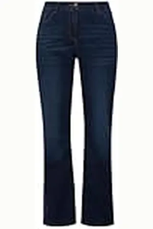 Ulla Popken Straight-Jeans, Pantalones Mujer, , 36W / 30L