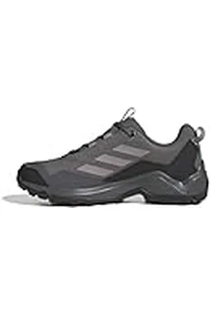 adidas Terrex Eastrail Gore-Tex Hiking Shoes, Zapatos de Senderismo Mujer, Grey Five/preloved Fig/preloved Fig, 42 2/3 EU