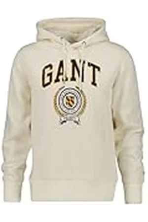 GANT Sudadera con Capucha con Estampado Frontal, , S para Hombre
