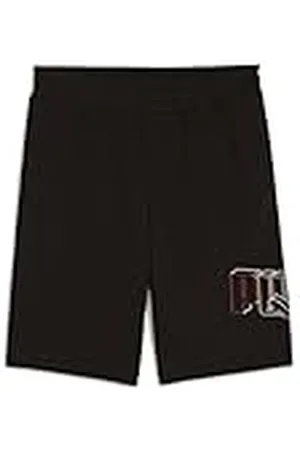 PUMA ESS Logo Lab Execution Shorts 10" TR Pantalones Cortos de Punto, Negro Black, L para Hombre