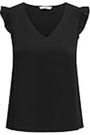 ONLY Onlalma Life Vis S/S Elina Top Solid Color Cuartarbe|Regular, , XS Mujeres