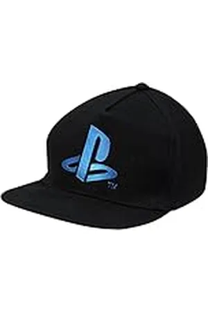Popgear Playstation Metallic Blue Boys Baseball Cap | Official Merchandise Gorra de béisbol, , One Size para Niños