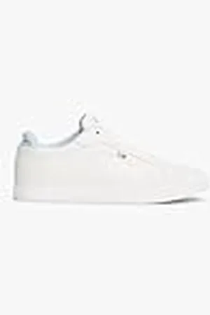 Tommy Hilfiger Sneaker con suela vulcanizada Mujer Sneaker Sporty Low Top, Multicolor (Ecru/Breezy Blue), 40