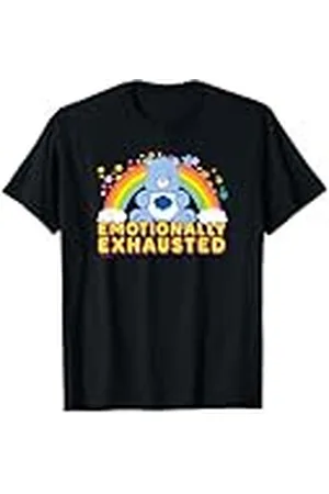 Care Bears Emotionally Exhausted Rainbow Grumpy Bear Icon Camiseta