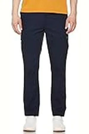 Amazon Pantalón corto cargo, elástico y de corte clásico (disponible en tallas grandes y largos especiales) Hombre, , 42W / 32L