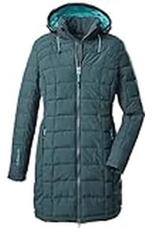 Killtec Skane Wmn - Parka acolchada con capucha desmontable