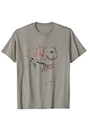 Graphic 365 Vestido de flores de peonía para amantes de los ratones, bonito regalo de ro Camiseta