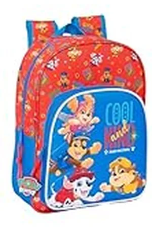 Safta PAW PATROL COOL - Mochila Escolar Infantil Animada, Mochila Niño, Mochila Infantil, Adaptable a Carro, Ideal para Niños en Edad Escolar, Cómoda y Versátil, Calidad y Resistencia, 26x11x34 cm