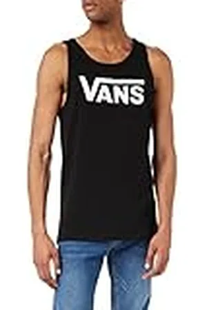 Vans Classic Tank Camiseta, Negro (Black/Fwhite Y28), XX-Large para Hombre