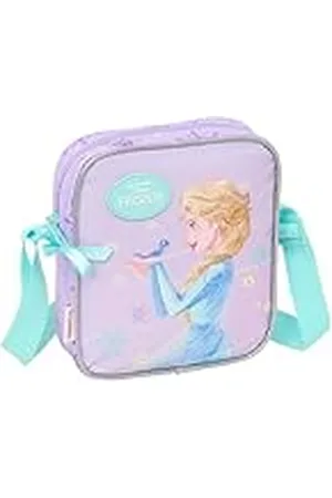 Safta FROZEN SPIRIT - Bandolera Pequeña, Bandolera Infantil, Bolso Niño, Ideal para Niños de 5 a 14 Años, Cómoda y Versátil, Calidad y Resistencia, 16x4x18 cm
