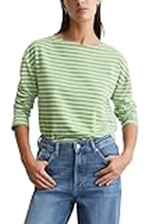 Marc O’ Polo 5000005465 Camiseta, Medium Verde Multi 03, L Mujeres