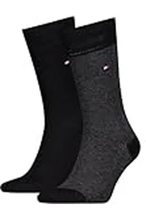 Tommy Hilfiger Classic Calcetines, /Grey/ , 43-46 (Pack de 2) para Hombre