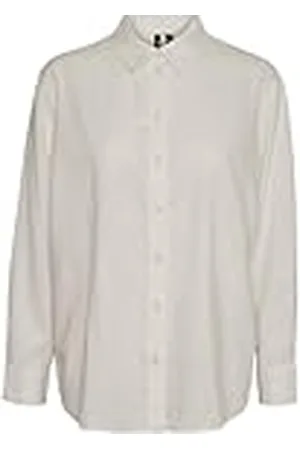 VERO MODA Vmlinn LS Camiseta Wvn Noos Camisa, , M para Mujer