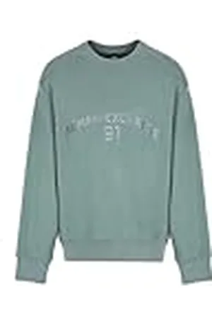 Armani Exchange Armani 91 Logo Crewneck Sudadera, , XL para Hombre