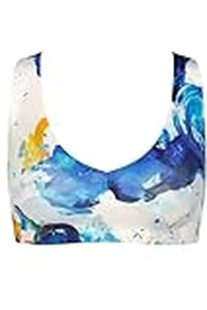 Sloggi Zero Feel 2.0 Collab Bralette, Bra Molded para Mujer, Blue - Light Combination, XS
