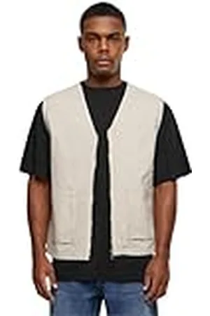 Urban classics Chaleco de algodón orgánico Chaqueta, , L Hombres