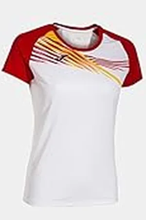 Joma Camiseta Manga Corta Elite x Blanco Rojo