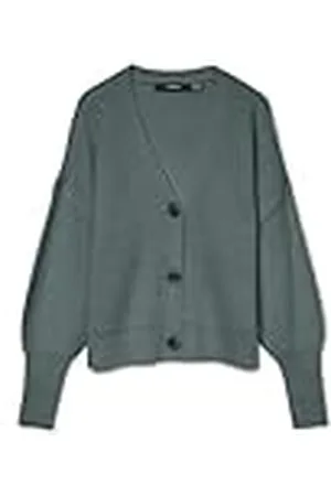 VERO MODA Vmlea LS V-Neck Cuff Cardigan Noos Suter crdigan, , S para Mujer