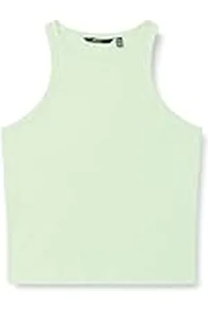 VERO MODA Vmchloe Ga Jrs Noos-Camiseta sin Mangas Corta Top, Color Verde, XXL Mujeres