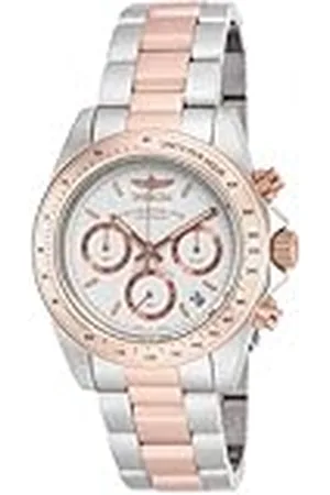 Invicta Reloj Analógico para Hombres de Cuarzo con Correa en Acero Inoxidable ILE6932A