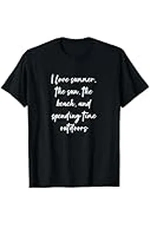 Statement Blend Me encanta el verano, el sol, la playa y pasar el tiempo... Camiseta