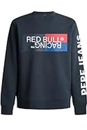 Pepe Jeans RBR Colour Block Graphic Crew Sudadera, Blue , XXL para Hombre