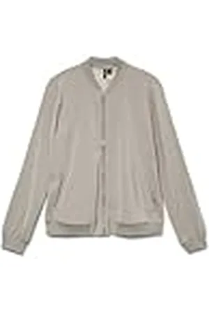 VERO MODA Mujer Chaqueta Blouson Fly Away Cuello Cremallera Chaqueta Ligera Versátil, Color: , Talla:XS