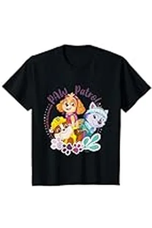 Paw Patrol Niños - Everest Skye Rubble Camiseta