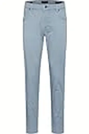 Bugatti 3224-56370a Pantalón de Vestir, Azul-350, 35W x 30L para Hombre