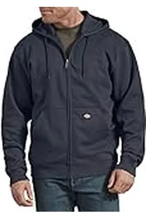 Dickies Sudadera con Capucha de Forro Polar con Cremallera Completa Grande Chaqueta, , XL para Hombre