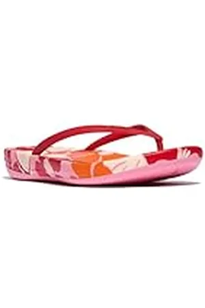 FitFlop Iqushion Flowerz Ergonomic Flip-Flops, Chanclas Mujer, , 40 EU