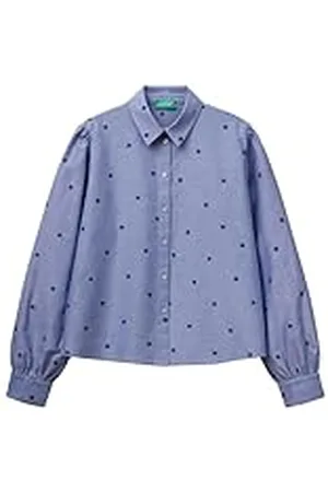 Benetton Camicia 5d51dq0bf Camisa, , M Mujeres
