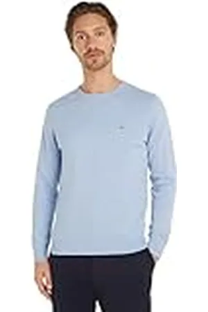 Tommy Hilfiger Men Stretch Slim FIT tee MW0MW10800 Blue (Deep Indigo) XS