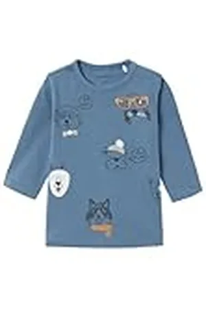 NAME IT NBMKOLIO LS Top Camiseta, , 74 cm Niños Bebes