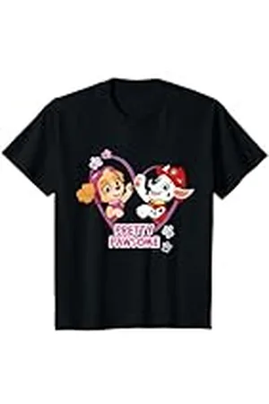 Paw Patrol Niños - Marshall Skye Pretty Pawsome Camiseta
