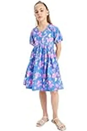 DeFacto B5720a8 Vestido, , 5-6 Años para Niñas