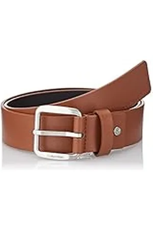 Calvin Klein Hombre Cinturón Ck Concise 3.5 cm Cinturón de Cuero, , 90 cm
