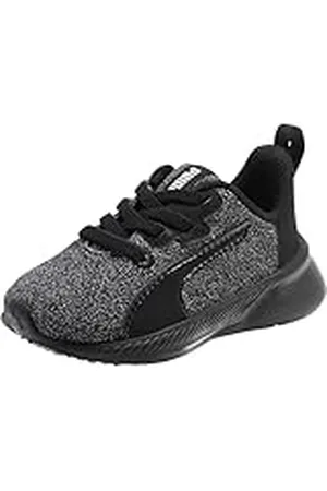 PUMA Tishatsu Runner Knit AC Inf, Zapatillas de Running Unisex Niños, Negro Black White 01, 27 EU