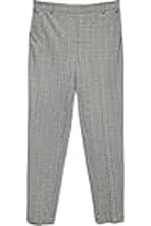 VERO MODA Vmsilva MW Tapered Pant Pantalones de Tela, , L / 30L para Mujer