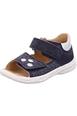 Superfit Polly, Sandalia, Azul Plata 8010, 24 EU