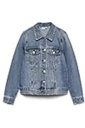 VERO MODA Vmzorica LS Denim Mix Noos-Chaqueta Vaquera, , S para Mujer