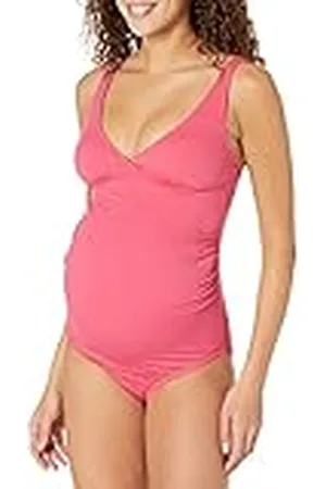Amazon Bañador Premamá con Cuello en Pico Mujer, , 48