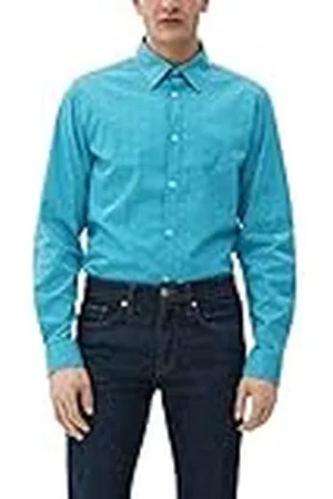 QS by s.Oliver Camisa Manga Larga 2127455, , M para Hombre