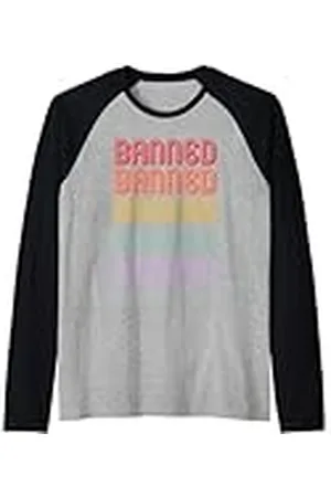Banned Retro Prohibido Camiseta Manga Raglan