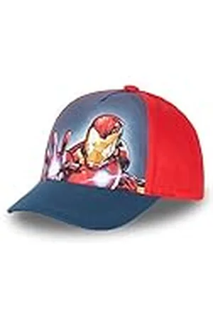Marvel Iro8 Gorra de béisbol, /Negro, 180 cm para Niños