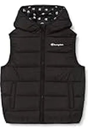 Champion Legacy Outdoor B (306869) -WR Light Cirè 40gr Small Script Logo High-Neck Chaleco, , 13-14 años Unisex niños