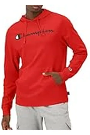 Champion Camiseta de Peso Medio, Suave y cómoda, Sudadera con Capucha para Hombre Camisa, , L