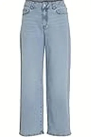 VILA Viemma HW Wide Nus/PB Jeans, , 40W / 32L Mujeres